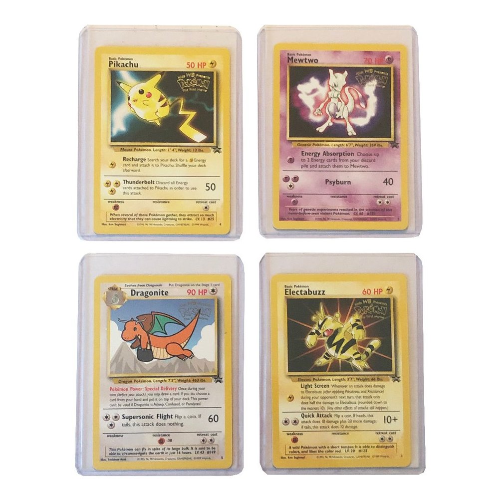 RARE! 1999 Promotional Movie Pokemon Card Set